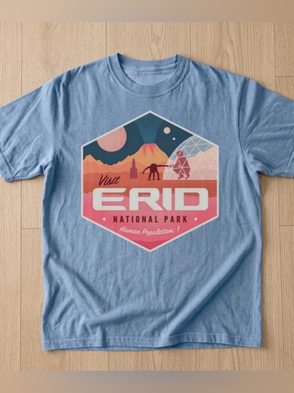 Protect Hail Mary Visit Erid National Park Graphic Tee